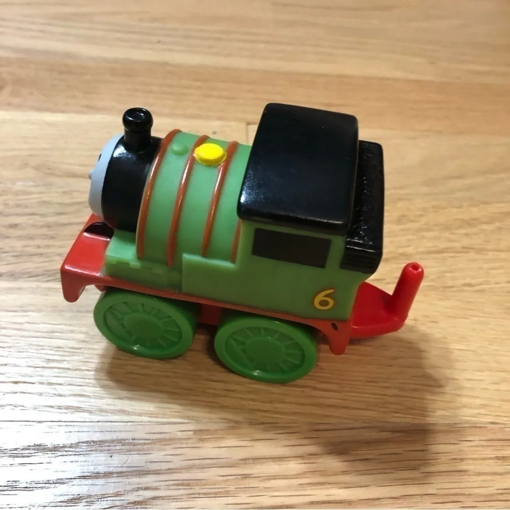 Thomas & Friends Percy Soft Plastic Toy Train Push Gullane Mattel Green